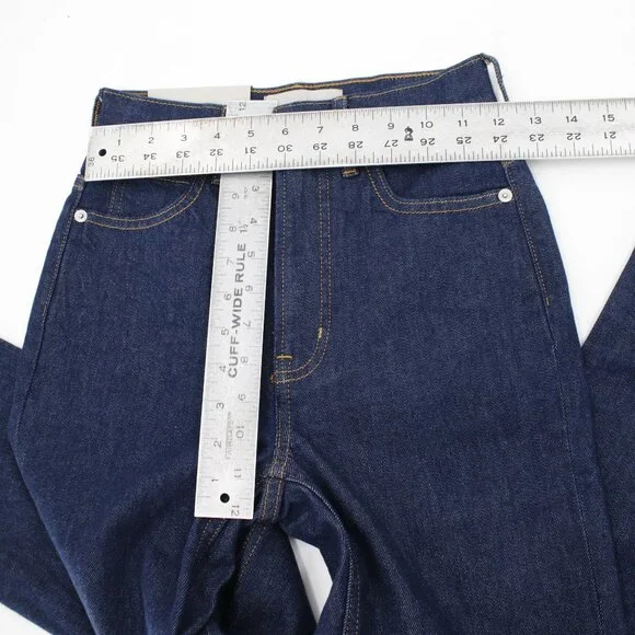 NWT everlane Jeans Women's 23S The Way High Slim Denim Organic Cotton Blend - Picture 6 of 14